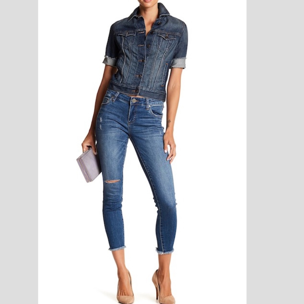 XSOLDX Kut From The Kloth Janet Ripped Skinny - Picture 4 of 4